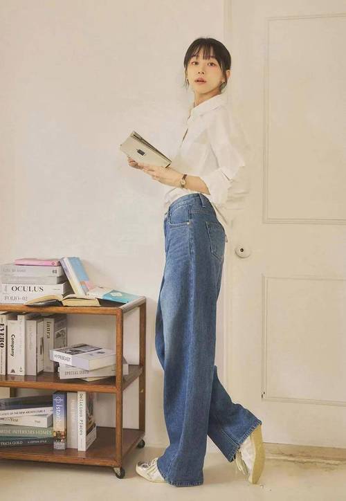 穿裤子要怎么搭配衣服图片图库