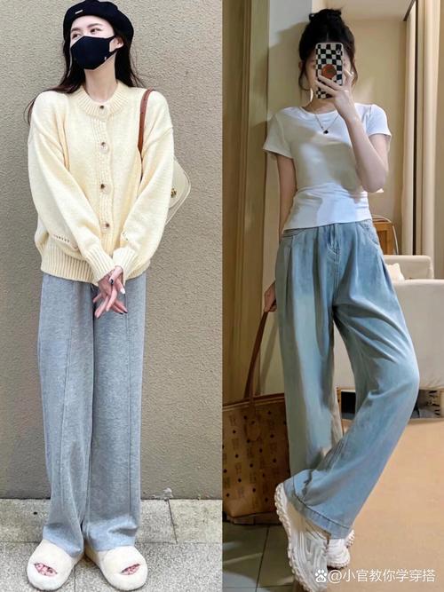 穿裤子要怎么搭配衣服好看图片