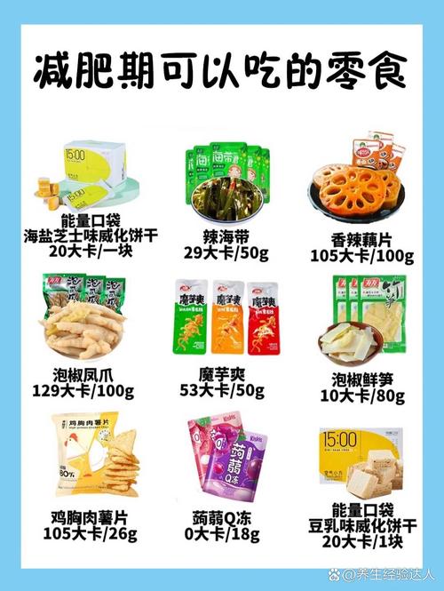 减肥时能吃点什么零食