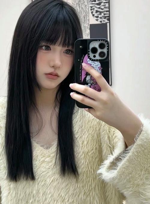 黑长直适合什么刘海