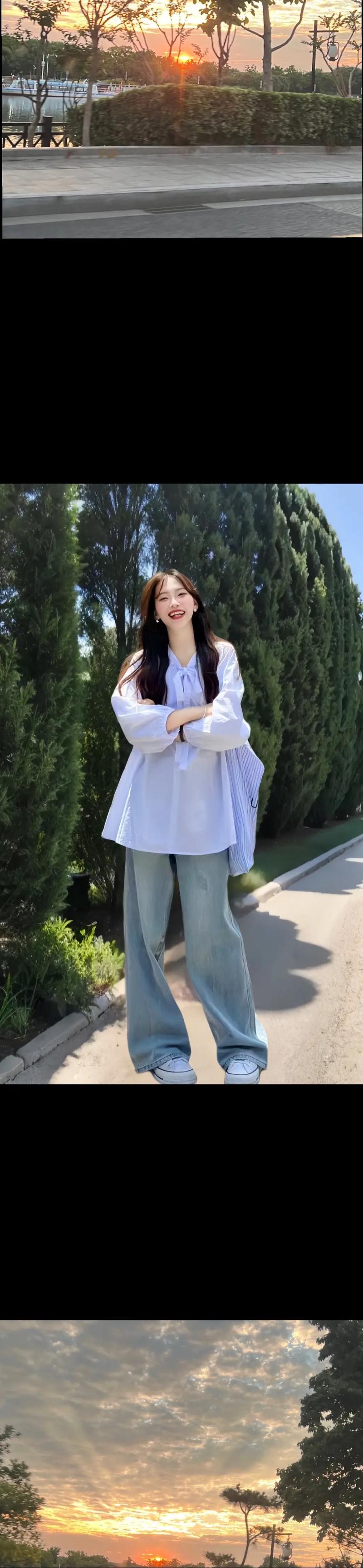 白色长上衣怎么搭配好看