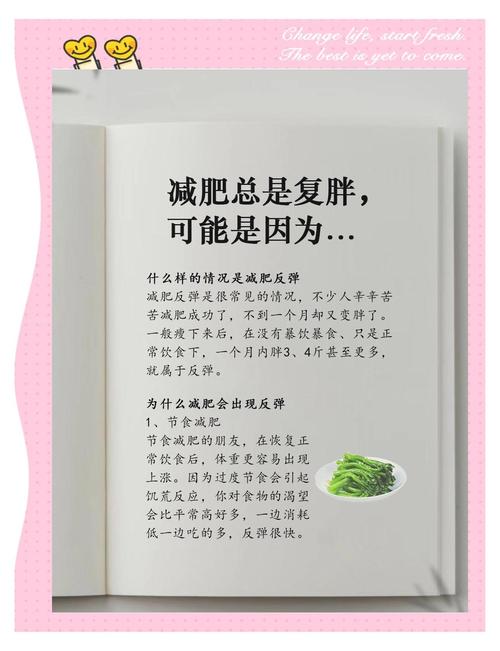 减肥为什么一下子又胖回来