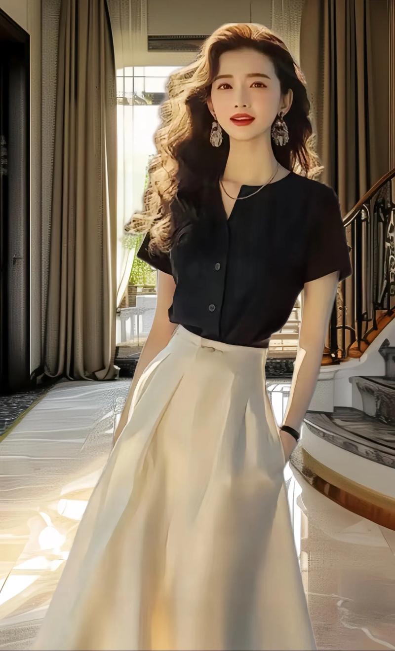 米色裙子搭配什么鞋子