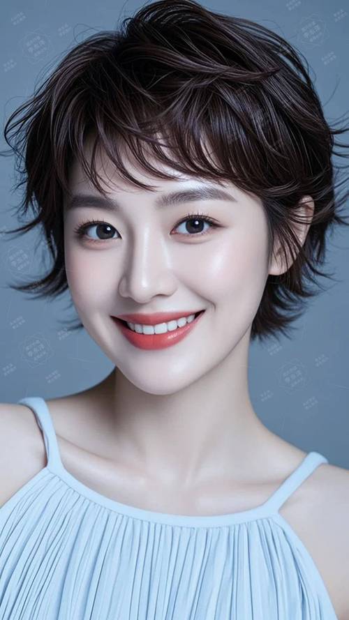 椭圆脸适合什么短发