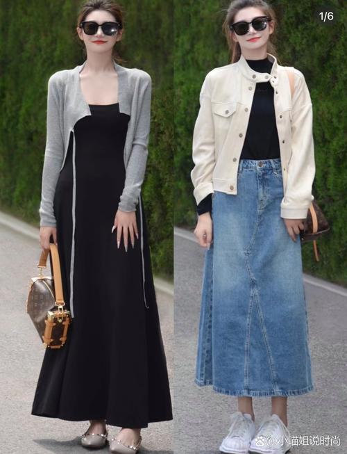 连衣裙怎么搭配针织衫