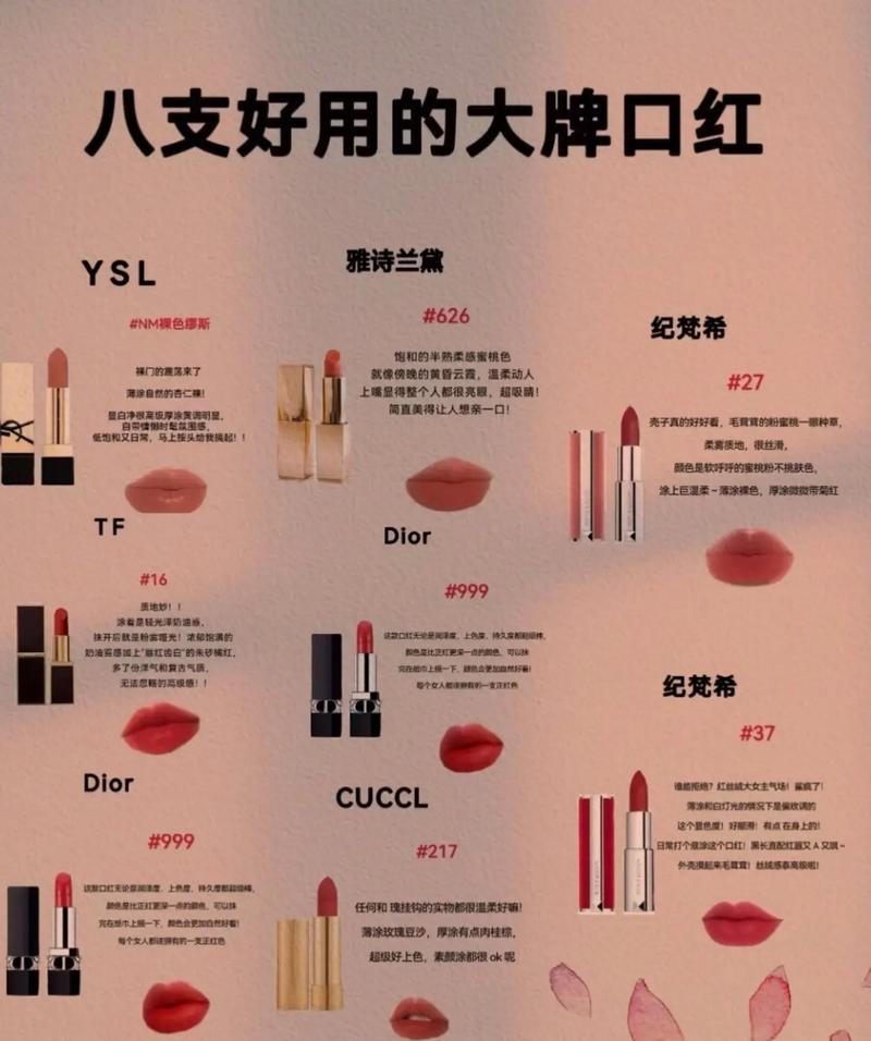 口红选什么牌子好