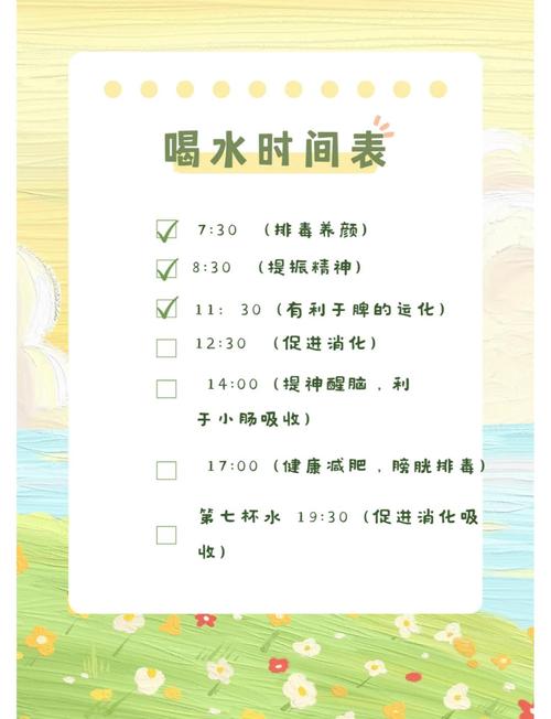在什么时间喝水能减肥