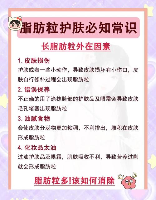 什么可以去除脂肪粒