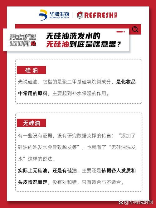 无硅油什么意思