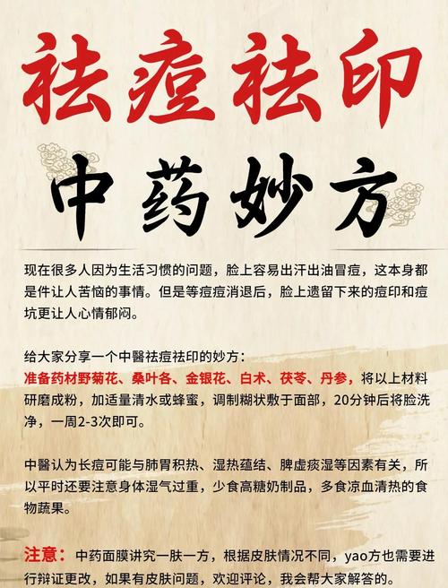 什么中药能祛痘又减肥