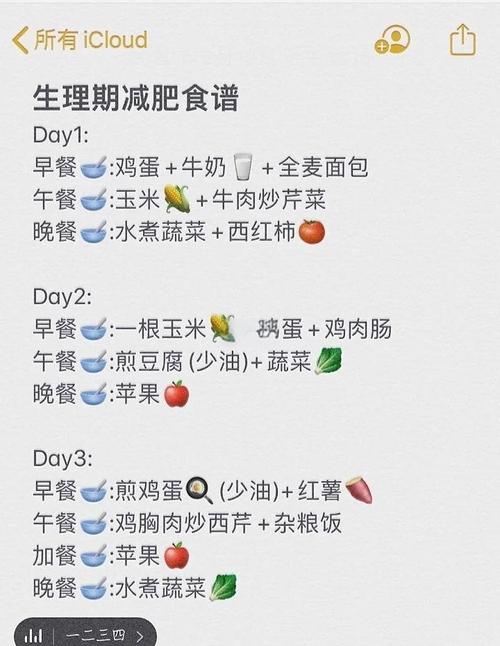 来经期间吃什么能减肥