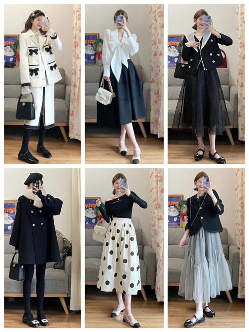 黑白的衣服怎么搭配图片欣赏