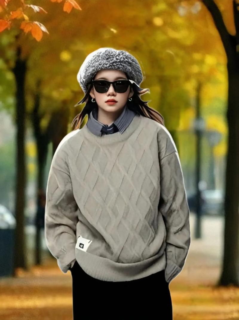 高领毛衣衬衫怎么搭配外套