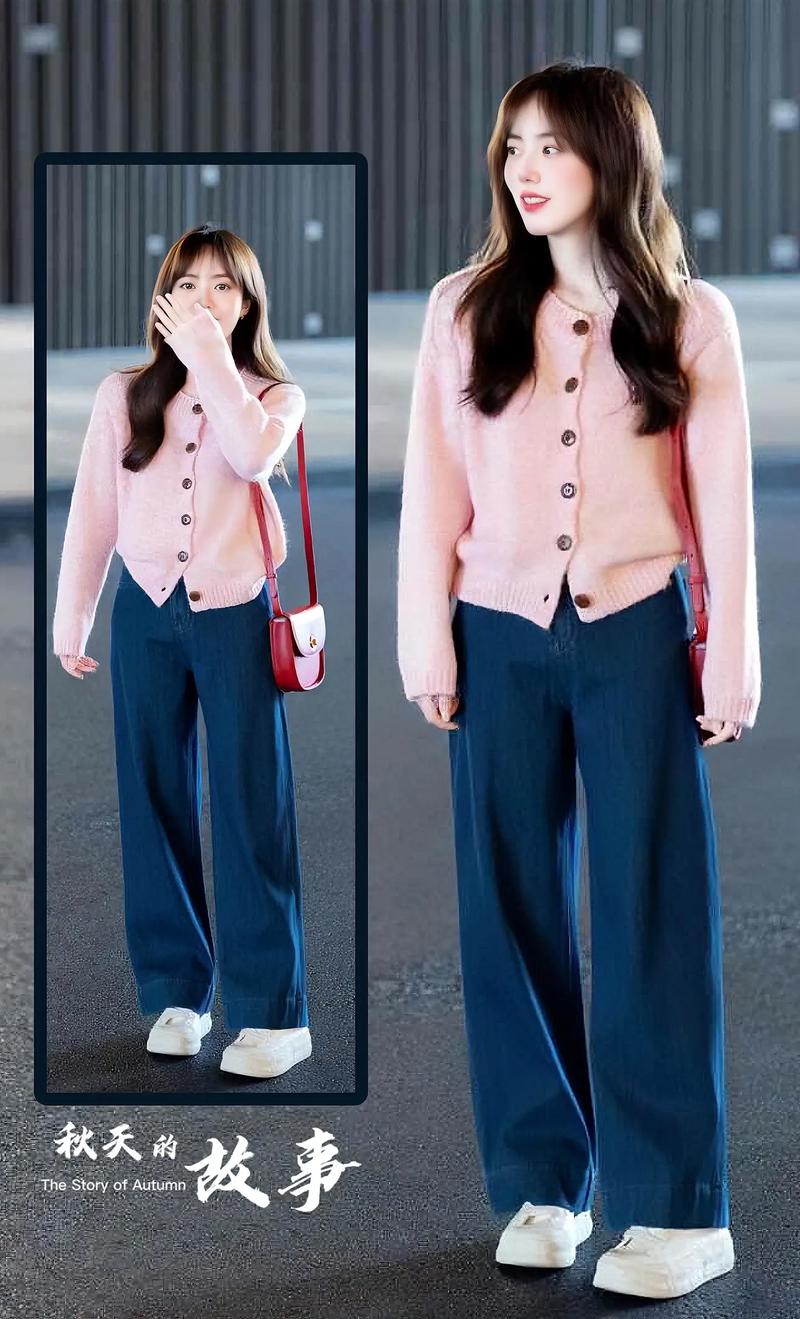 粉色和蓝色搭怎么搭配图片