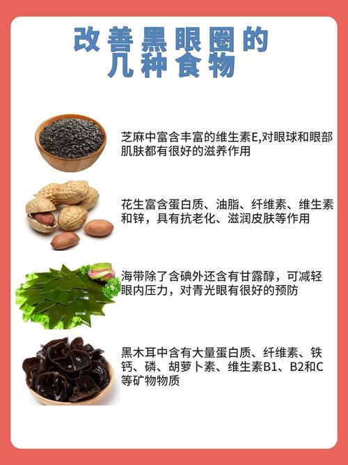 黑眼圈吃什么维生素