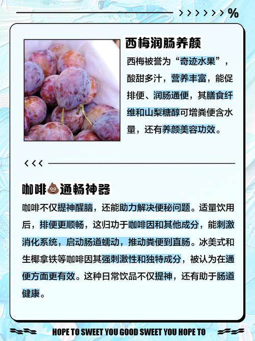 吃什么可以大便通畅