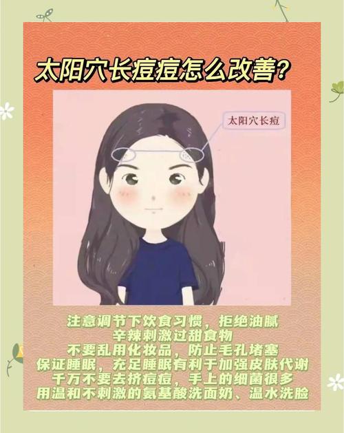 太阳穴为什么长痘痘