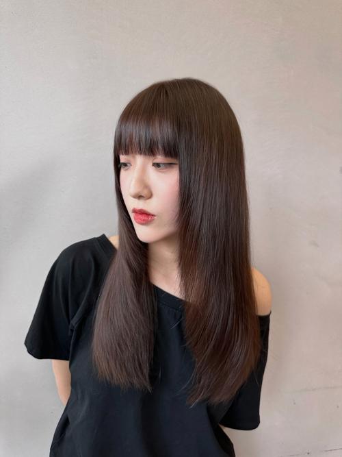 直发适合染什么颜色