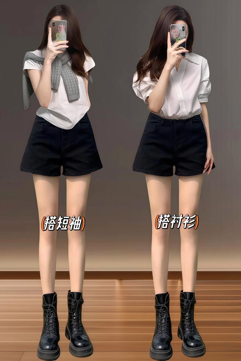 a字裤怎么搭配上衣图片