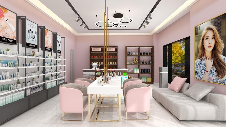 最新开化妆品店模式