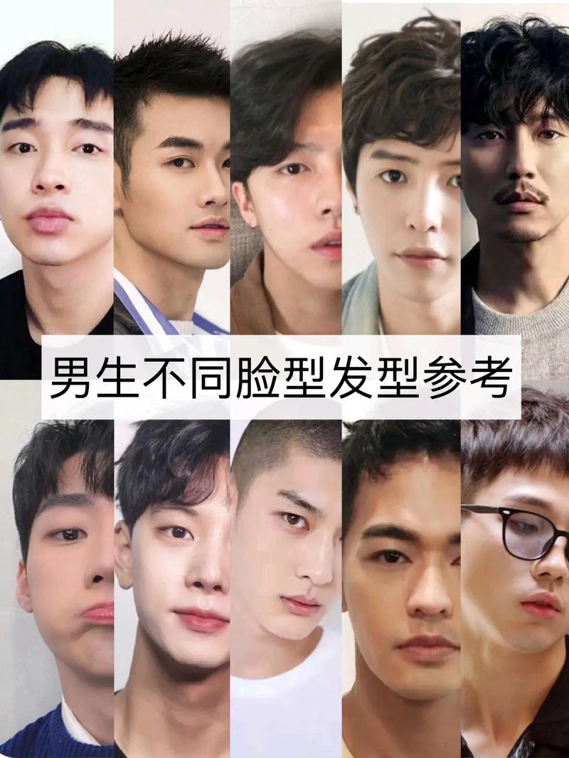 男士方脸适合什么发型