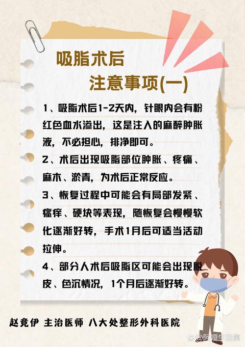 吸脂减肥需要注意什么