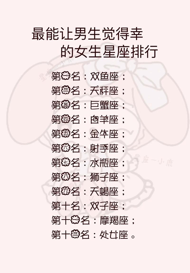 什么星座出美女