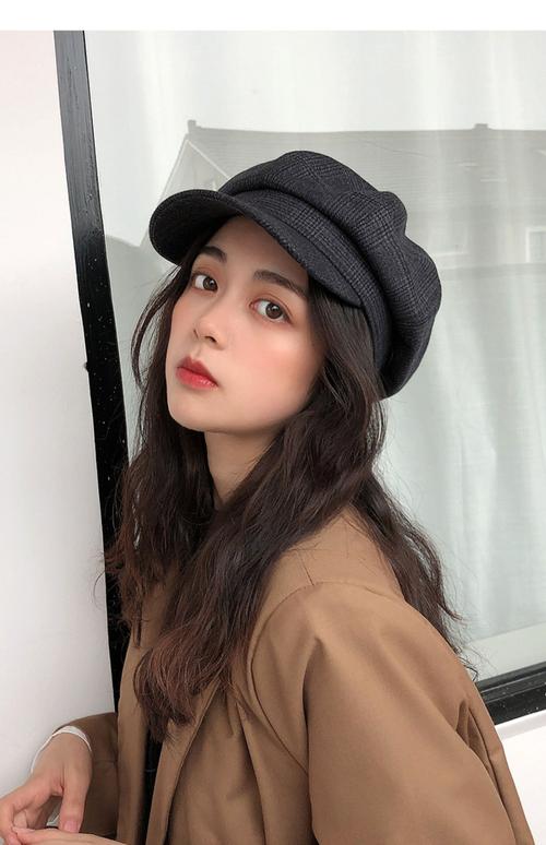 圆形脸适合什么帽子