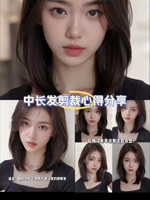 上窄下宽适合什么发型