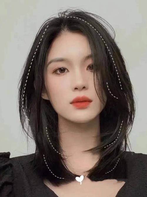 上窄下宽适合什么发型