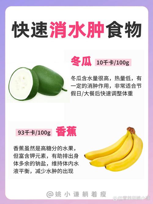 吃什么可以消除水肿