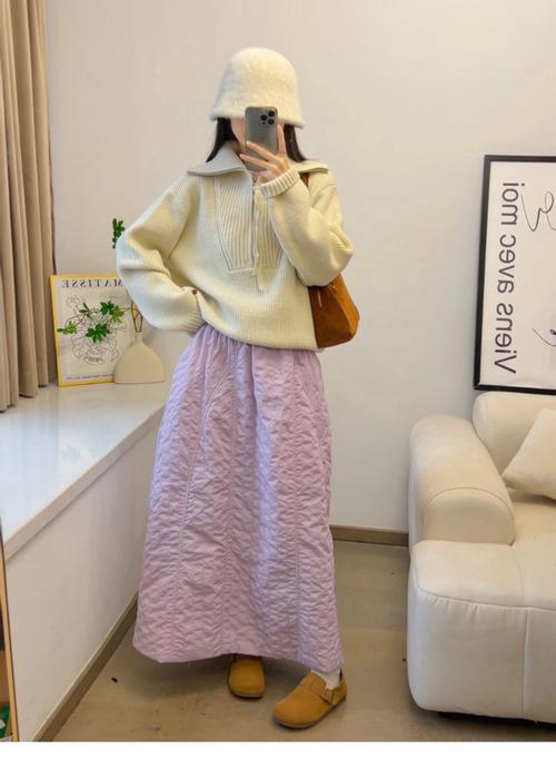 A裙冬天怎么搭配