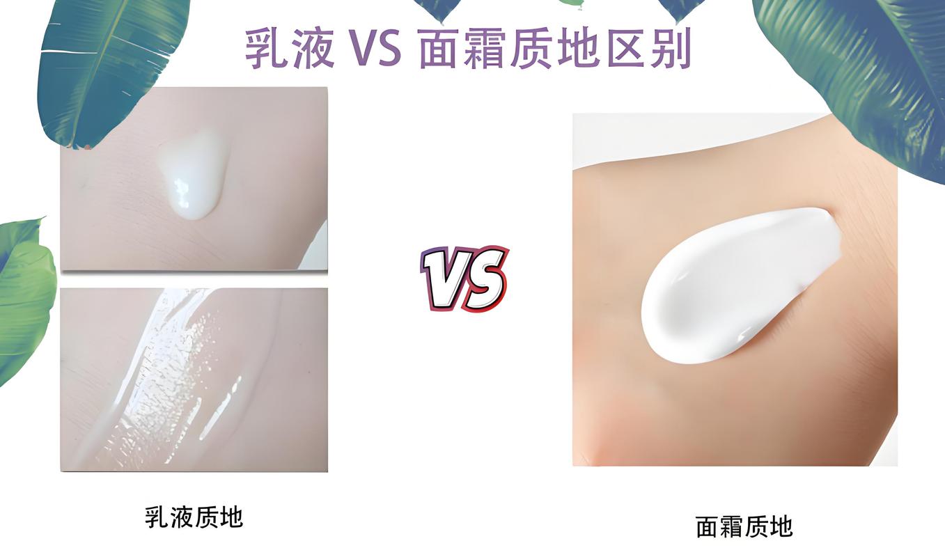乳液和霜有什么区别