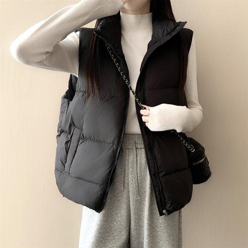 穿羽绒服马甲怎么搭配