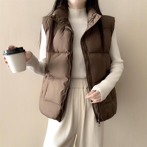 穿羽绒服马甲怎么搭配