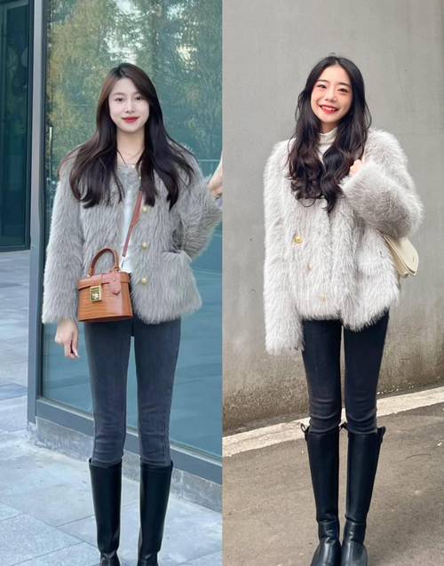 筒靴怎么搭配图片