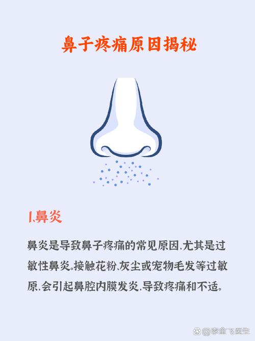 鼻子肿痛是什么原因