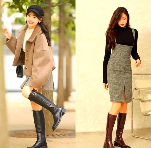 冬天半筒靴怎么搭配衣服