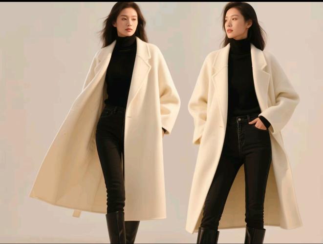 米白色呢子大衣怎么搭配裤子