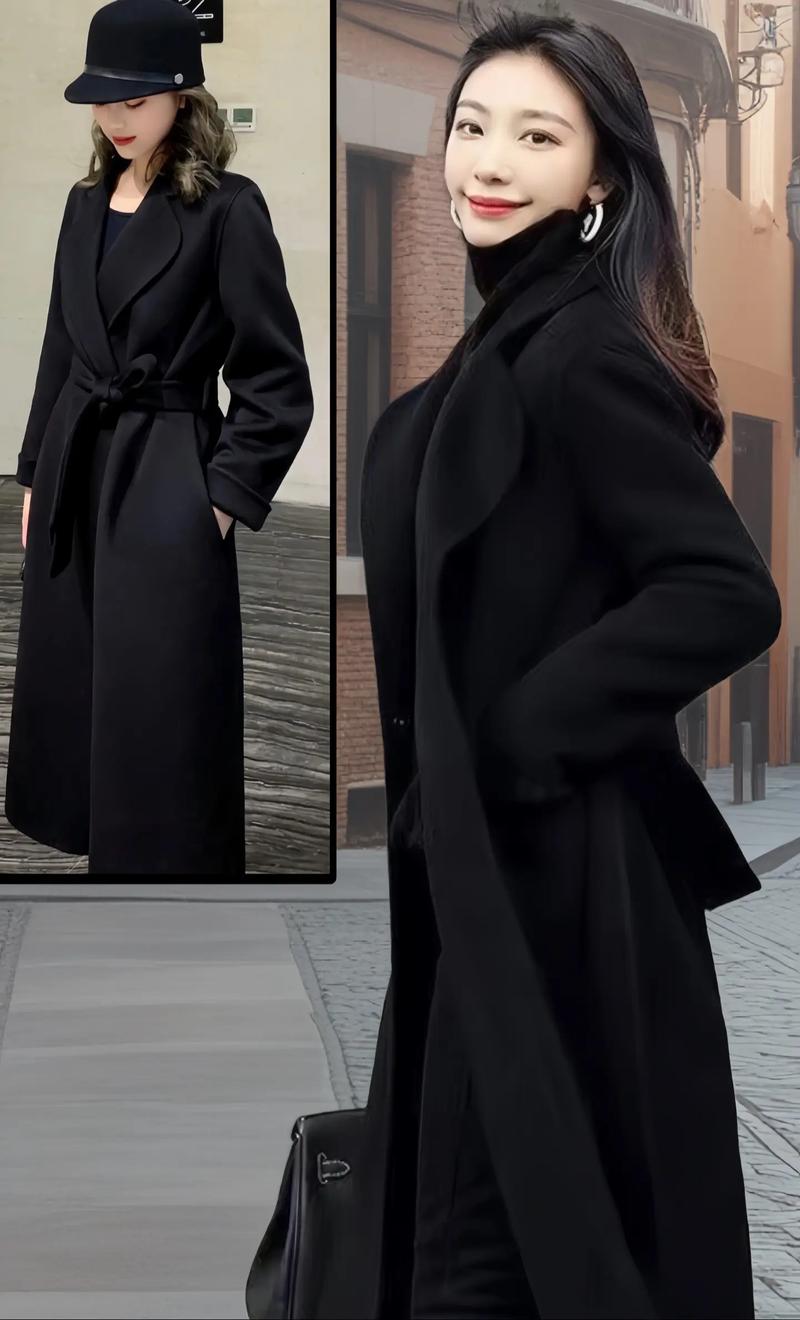 黑色棉大衣怎么搭配