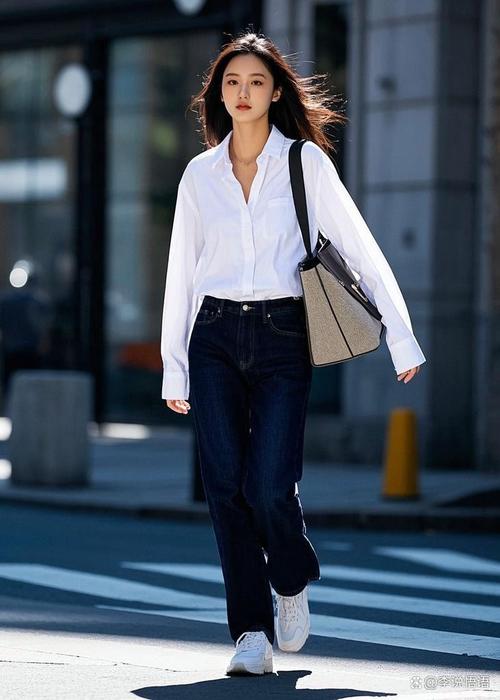 深色牛仔裤该怎么搭配