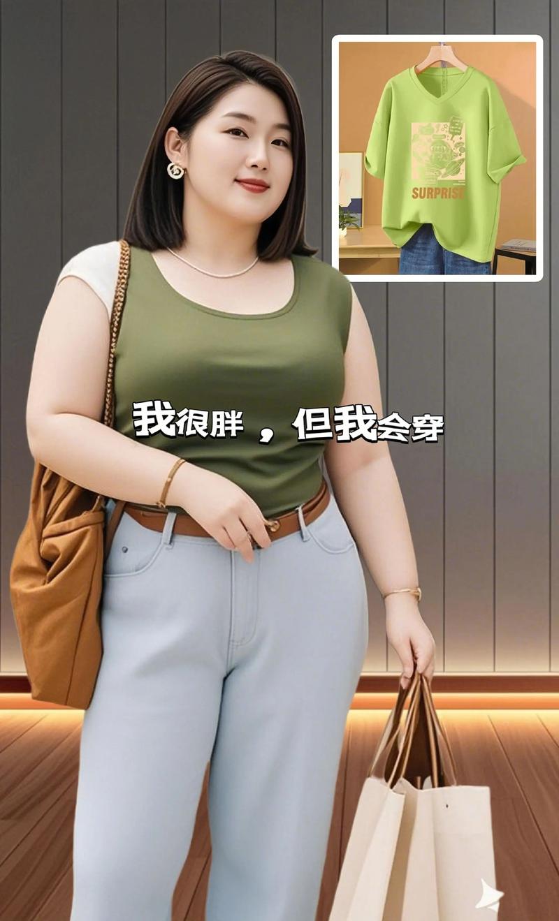 胖胖的怎么搭配衣服