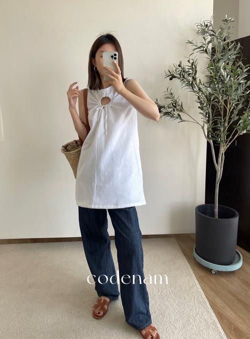 棉麻短裙怎么搭配上衣图