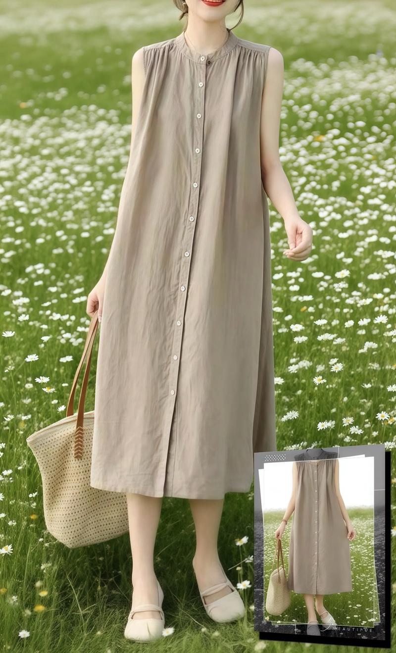 棉麻短裙怎么搭配上衣图