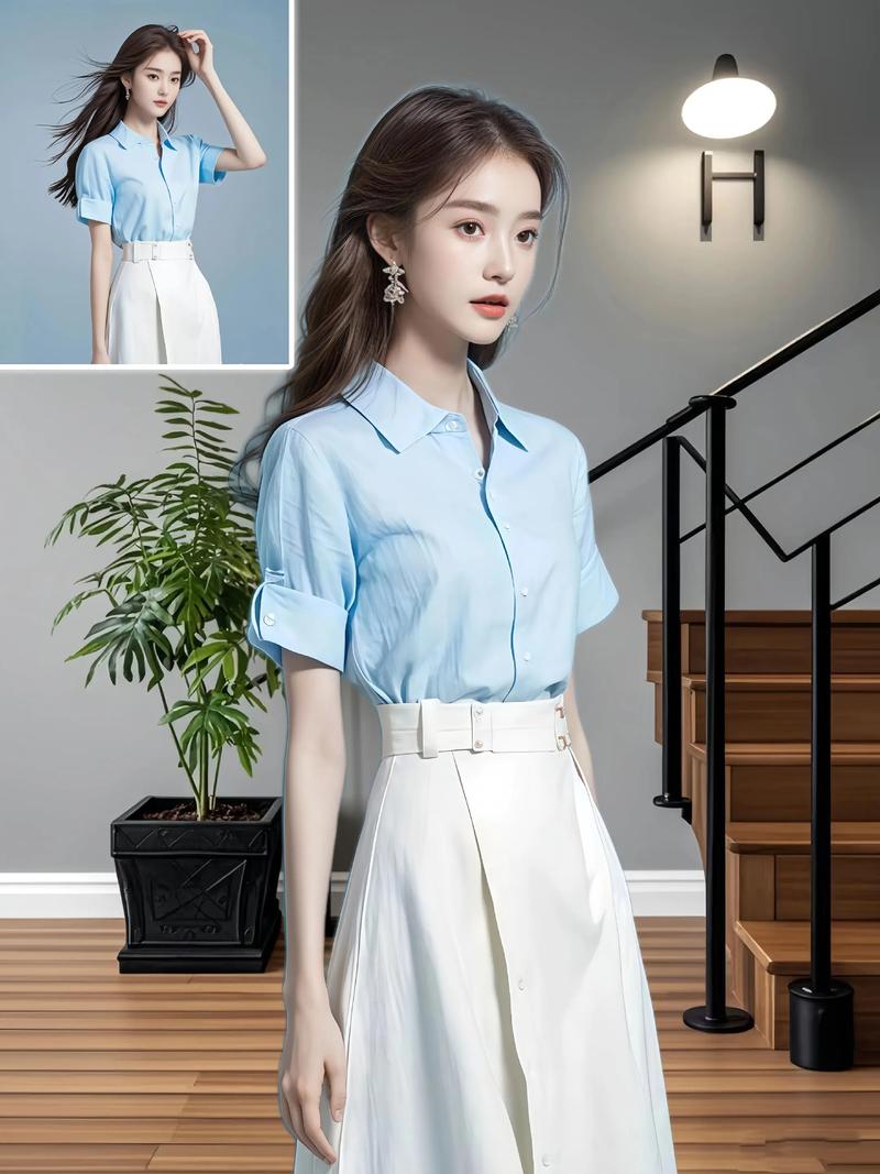 棉麻短裙怎么搭配上衣