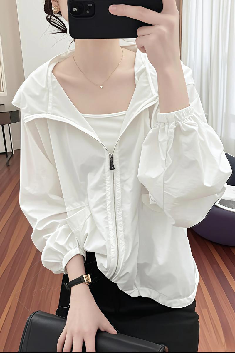 防晒衣怎么搭配漂亮