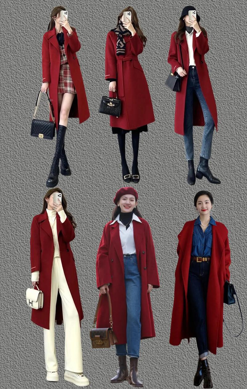 怎么配枣红色颜色搭配