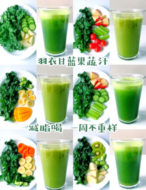 减肥果蔬汁搭配大全什么时候喝