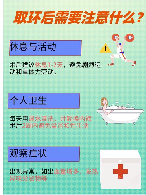 取了环要注意什么