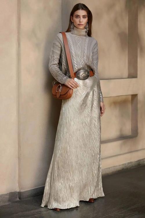 时装毛衣怎么搭配图片欣赏